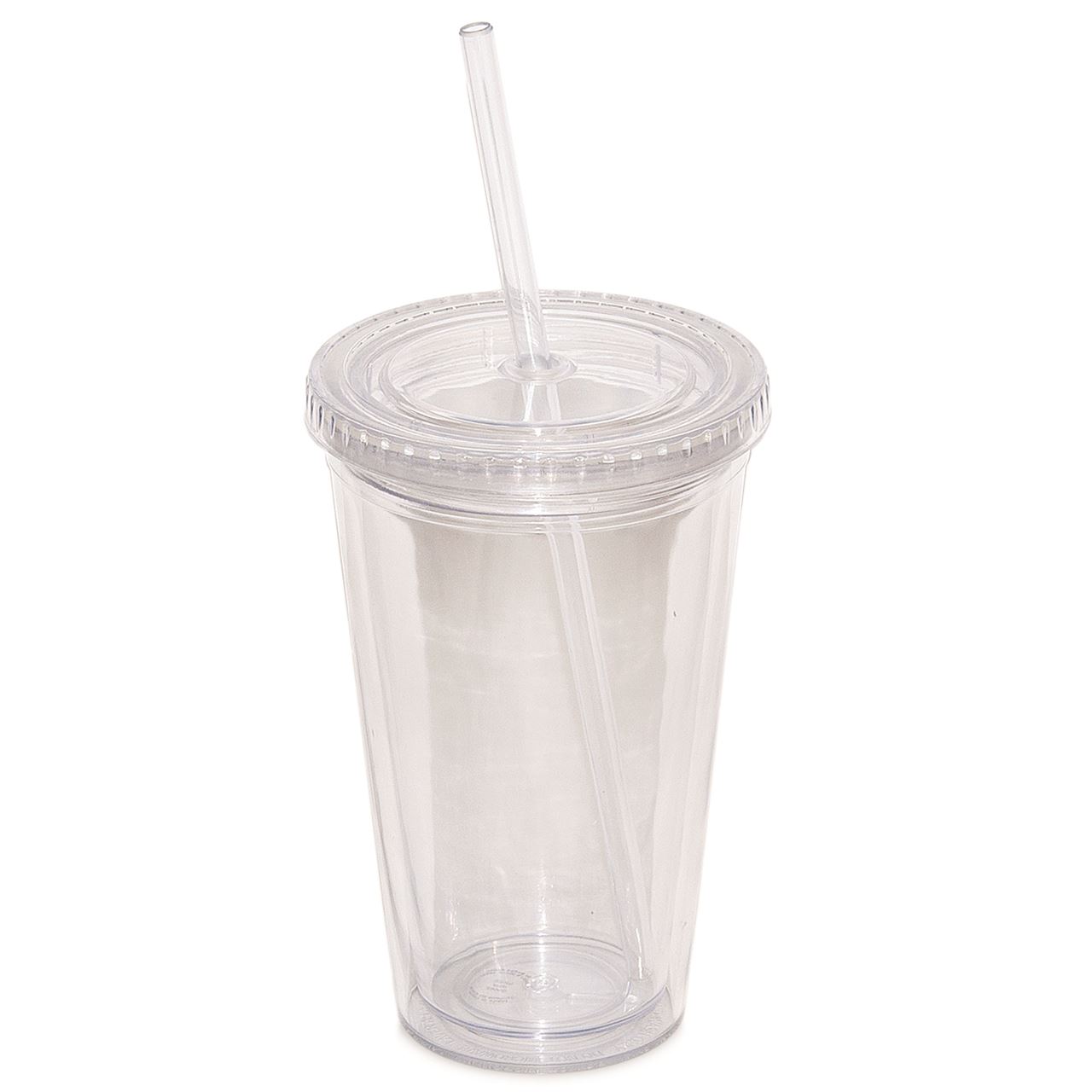 Picture of Double Walled Tumbler With Matching Straw