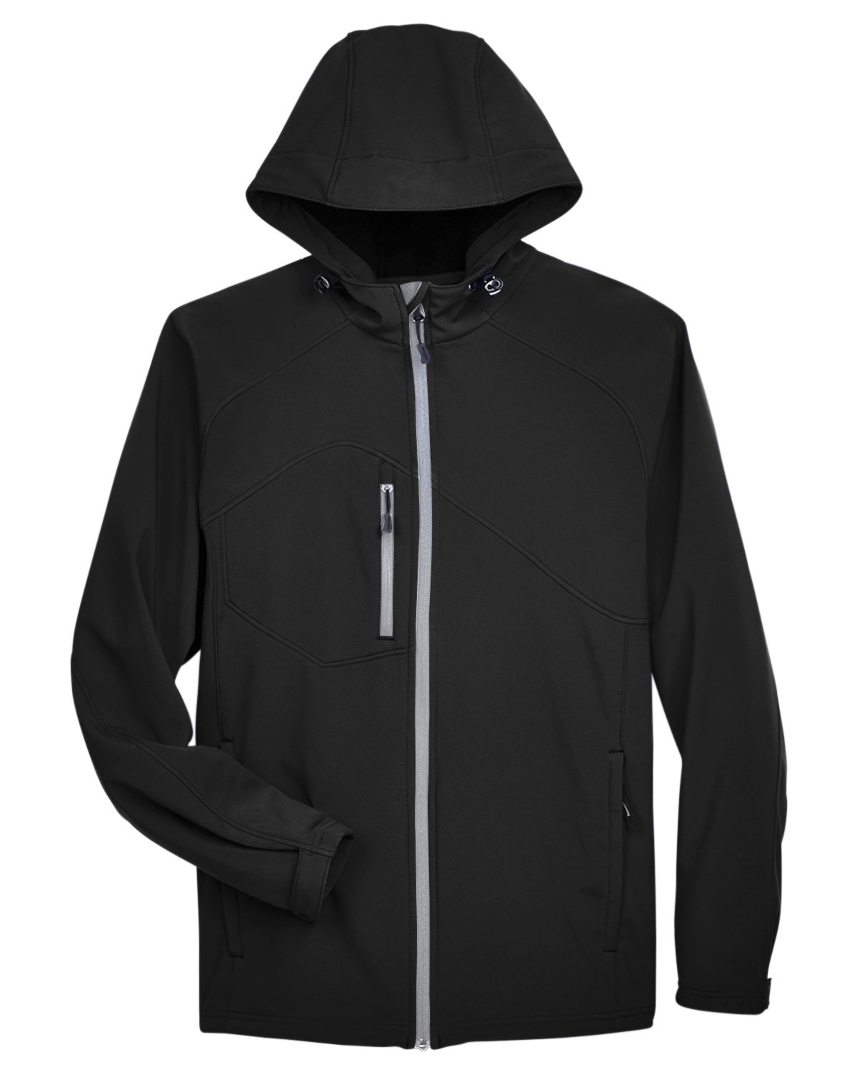 Picture of North End Men's Prospect Two-Layer Fleece Bonded Soft Shell Hooded Jacket
