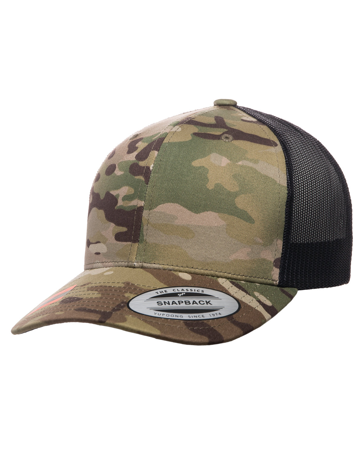 Picture of Yupoong YP Classics® Retro Trucker Multicam® Snapback 