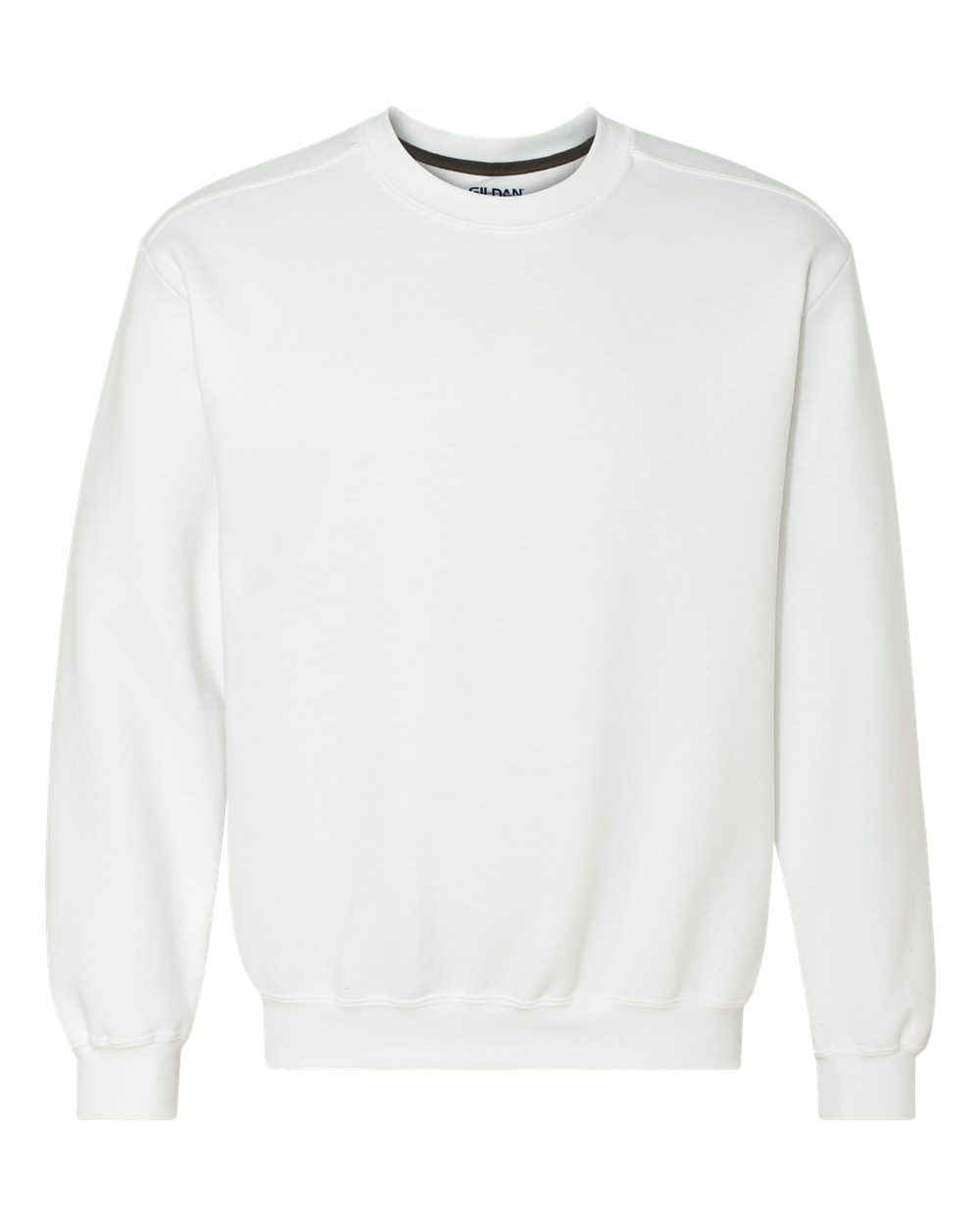 gildan white crew neck sweatshirt