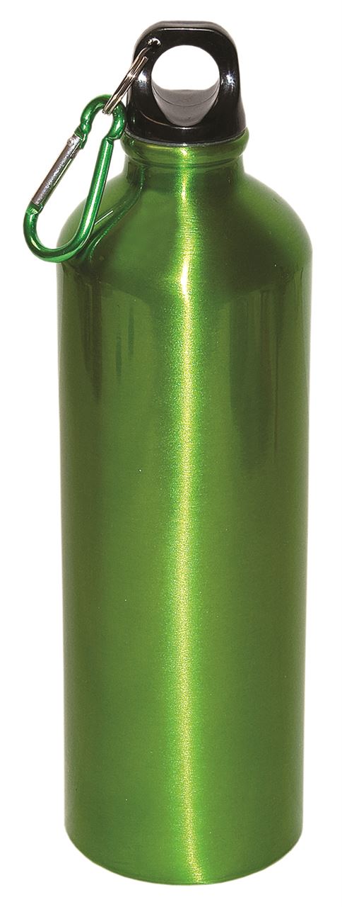 Picture of Aluminum Water Bottle with Carabineer (750 ml. or 25 oz.)