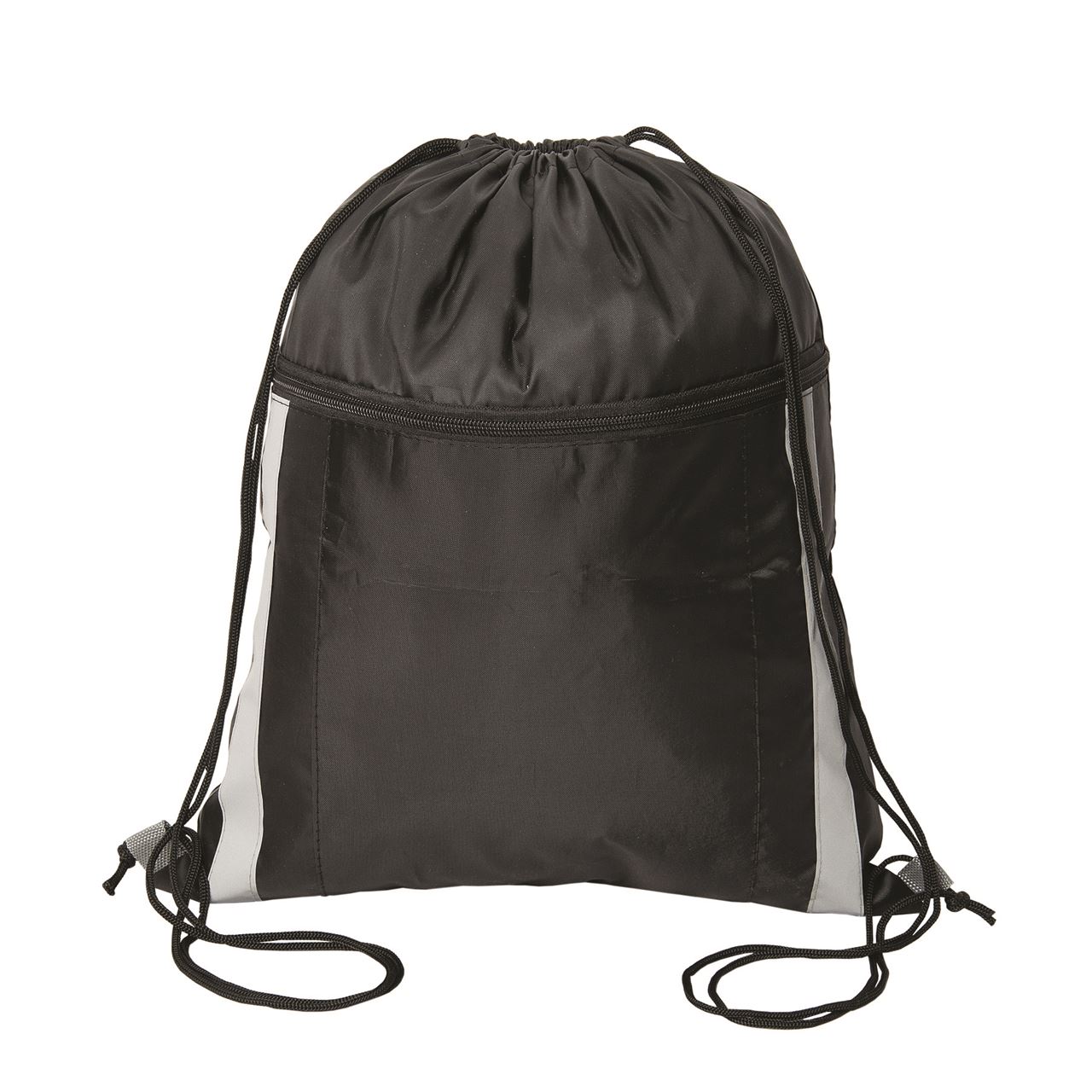 reflective drawstring bag