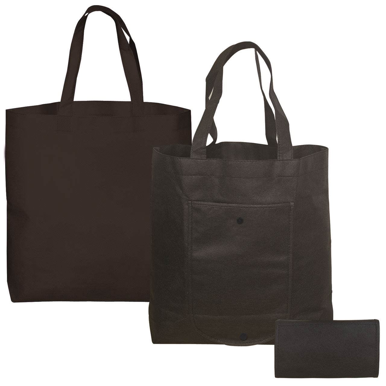 Picture of Folding Non Woven Tote (16” W x 14” H x 3.5” D)